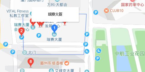 瑞赛大厦地图